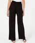 Be Bop Juniors Wide-Leg Soft Pants - Black Small Short